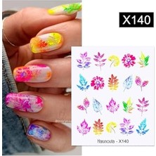 Mey İthalat Su Transferli Nail Art Sticker X140 (53925-6) 3972