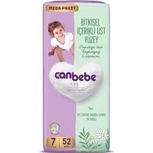 Mey İthalat Bebek Bezi 7 Beden (17+ Kg), 52 Adet