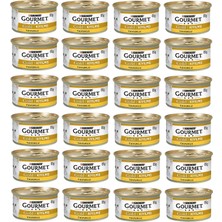 Mey İthalat Gold Kıyılmış Tavuklu Yaş Kedi Maması 85 G x 24 Adet