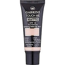 Mey İthalat Matte Foundation Fondöten 1