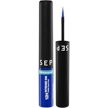 Mey İthalat 05 Cobalt Blue Mat Likit Eyeliner, Yoğun Renkli