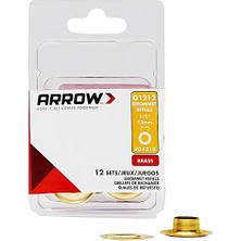 Mey İthalat G1212 Pirinç Kuşgözü Perçin, 12 mm