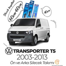 Mey İthalat Volkswagen Transporter T5 Ön Arka Silecek Seti (2003-2013)