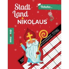 Mey İthalat Stadt Land Nikolaus Çocuklar Için Quiz Oyunu, 35 Sayfalık Din-A4 Oyun Bloku