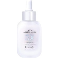 Mey İthalat 3x Vita Aurora Serum %10 Niacinamide Koyu Leke Karşıtı Cilt Tonu Eşitleyici Serum Kore 30 ml