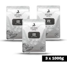 Mey İthalat Lemmu Blend Çekirdek Kahve 1000 G, 3 Adet, Toplam 3 kg