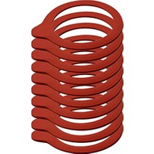 Mey İthalat Pencere Alarm Halkası, 94 x 108 Mm, 10 Adet