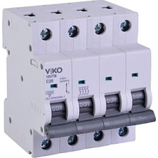 Mey İthalat 10VTB-4C20 Otomatik Sigorta 10KA C Tipi 4 Kutup 20A
