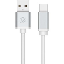 Mey İthalat Hızlı Şarj Type-C Usb-C Veri ve Şarj Kablosu, Dayanıklı Malzeme, Tüm Type-C Cihazlarla Uyumlu 120 cm