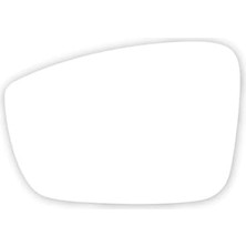 Mey İthalat Sol Dış Dikiz Ayna Camı Isıtmalı 5JA857521, Seat Toledo ile Uyumlu 2013-2019