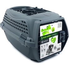 Mey İthalat Eco Giro Carrier M Kedi Taşıma Çantası Siyah Yeşil