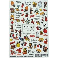 Mey İthalat Mn W-102 Tırnak Stickerı