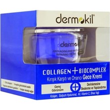 Mey İthalat Collagen + Biocomplex Yaşlanma Belirtilerine Karşı Gece Bakım Kremi 50 ml
