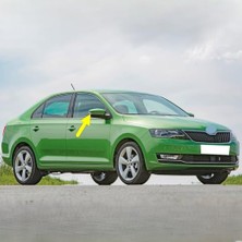 Mey İthalat Sağ Dikiz Aynası Sinyal Lambası Camı 6V0949102A Skoda Rapid ile Uyumlu 2016-2020