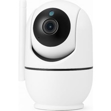 Mey İthalat Wifi Akıllı Güvenlik Kamerası, 7/24 Uzaktan Izleme & Bulut Depolama Destekli, 360° Görüş, Hareket Algılama & Anlık Bildirim, Gece Görüşü