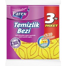 Mey İthalat 30% Mikrofiber Temizlik Bezi 3'lü