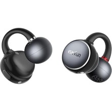 Mey İthalat Clip Open Ear Adaptif Konforlu Kulaklık, Bluetooth 6.0-40 Saat Oynatma Süresi, IP55, Gümüş Gri