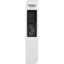 Fdit Su Kalitesi Test Cihazı, 3'ü 1 Arada Profesyonel Metre Taşınabilir LCD Dijital Iletkenlik