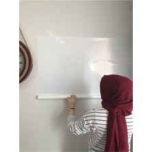 2 Tane 60X100 Beyaz Statik Akıllı Kağıt Yazı Tahtası Duvar,cama, Tahtaya Uygulanır Yapışkan