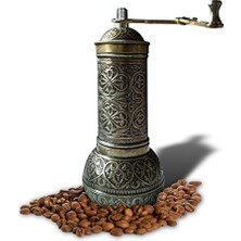 Mey İthalat Nostaljik Osmanlı Kahve ve Baharat Değirmeni, Topuz Hazneli, Sarı Oksit