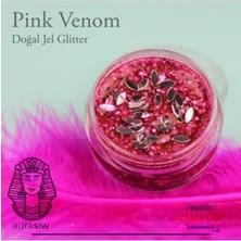 Mey İthalat Pink Venom - Jel Formlu Doğal Glitter