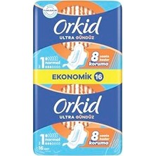 Mey İthalat Ultra Gündüz Hijyenik Ped Normal (Boy 1) Ekonomik Paket 16 Adet Ped
