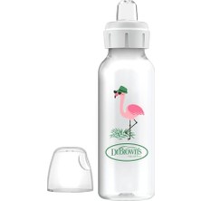 Mey İthalat 8 OZ/250 ml Pp Dar Ağız + Sippy Biberon Bardak, Flamingo, Tekli Paket