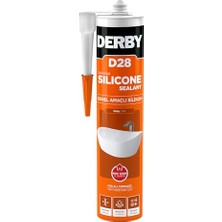 Mey İthalat D28 Genel Amaçlı Silikon, Gri, 280G