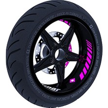 Mey İthalat Gül Pembesi Iç Jant Şeridi Sticker