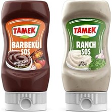 Mey İthalat Barbekü ve Ranch Sos Çift Paket, Worcester Soslu Barbekü ve Ekşi Kremalı Ranch Sos 2'li Set