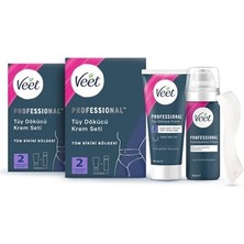 Mey İthalat Professional Bikini Bölgesi Tüy Dökücü Krem Seti (50 ml + 50 Ml) x 2 Adet