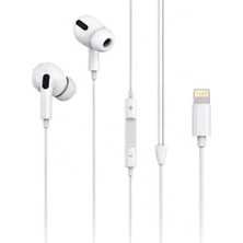 Mey İthalat HP-TK02 Titan Series Ios Lightning Kablolu Kulak Içi Kulaklık, Mikrofonlu, 1.2m ve iPhone Uyumlu