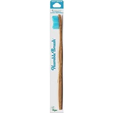 Mey İthalat Bambu Yetişkin Medium Orta Diş Fırçası, Mavi, 1 Paket