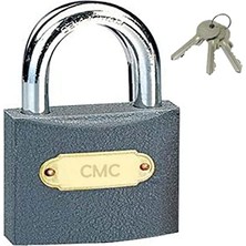 Mey İthalat Cmc Döküm Asma Kilit 3 Anahtarlı 63 mm