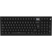 Mey İthalat HK530 Mekanik Prelubed Switch Hot Swap Rgb Tri-Mode Kablosuz/bluetooth Full Türkçe Gaming Klavye