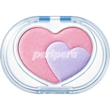 Mey İthalat Iki Renkli Kalp Tasarımlı Yoğun Işıltılı Highlighter Heart Pocketbeam 02 Cool Lighting