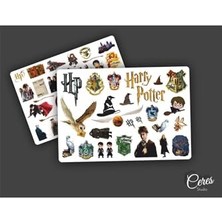 Mey İthalat Harry Potter Sticker, 2-5 cm Arası, 2 Sayfa, 54 Adet