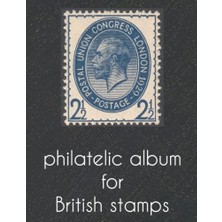 Mey İthalat Philatelic Album For, Big Size Philatelic, With More, British Stamps:, Book For Collectors, Than 2300 Entries