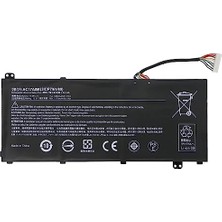 Mey İthalat AC17A8M Acer Spin 3 SP314-52 SP314-52-331FP Travelmate X3 X3410-M X3410-MG X3310-M X314-51-M X314-51-MG TMX3310-M TMX3410-M TMX3410-M M TMX311 4-51-Mg 3ıcp7/61/80 61,9 Wh Batarya