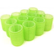 Mey İthalat 12 x X-Large Boy (1-3/4" Çap) Kendinden Kavramalı Saç Rulosu, Pro Salon Kuaför Bigudisi