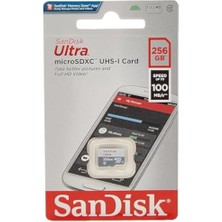 Mey İthalat 256GB Ultra Lite Microsdxc 100 Mb, Beyaz/gri