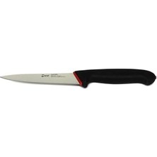 Mey İthalat 93079.15.01 Duoprime 15 cm Kemik Sıyırma Bıçağı, Siyah/kırmızı