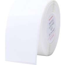 Nıımbot Kablo Etiketi T25X38+40 100 Adet Beyaz, ZPN-T12-04