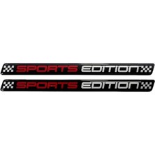 Mey İthalat Damalı Sports Edition 3D Sticker