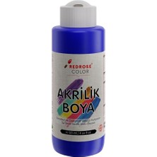 Mey İthalat Mavi Akrilik Boya, 120 ml