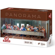 Mey İthalat Son Akşam Yemeği 1000 Parça Panorama Museum Puzzle