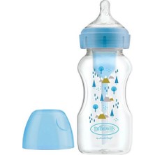 Belirtilmemiş Mey Ithalat®   Pp Geniş Ağız Options Biberon 270 ml Mavi