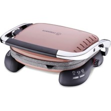 Mey İthalat Castron Tost Makinesi Mocha-Krom A324-12