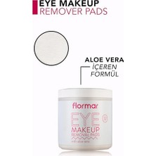 Mey İthalat Aloe Vera Özü ve Gliserin Içeren 100'LÜ Pratik Göz Makyajı Temizleme Pedi