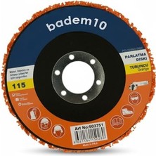 Mey İthalat Turuncu 115 mm Ahşap Metal Parlatma Diski Döküm Yüzeyler Için Pas Boya Sökücü Flap Disk